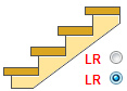 Υπολογισμός της μεταλλικές σκάλες με ζιγκ-ζαγκ χορδή τόξου